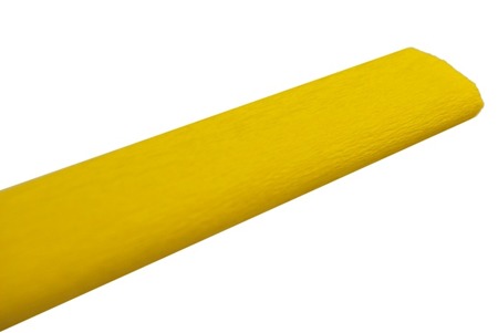 Bibuła marszczona żółta 50x200cm