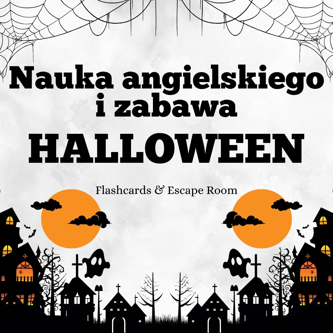 Halloweenowe zabawy i nauka angielskiego dla dzieci wczesnoszkolnych w jednym