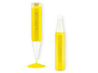 Pisak z piaskiem do kolorowania Żółty 3l+ SABBIARELLI