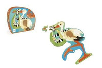 Scratch, Puzzle konturowe Bocian 24 elem.