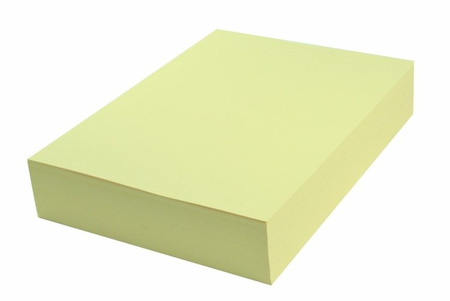 Papier kolorowy A4 żółty pastelowy ryza 100 arkuszy