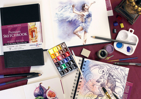 Szkicownik Zeta 20,3x25,4 cm 270gsm