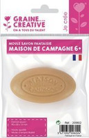 Foremka mini do mydła Owalna