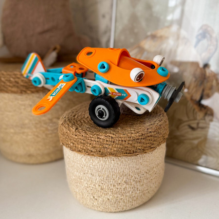 WOOPIE Samolot Zestaw Konstrukcyjny Klocki STEM