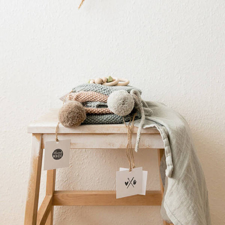 Pieczątka samotuszująca Little NIO - ręcznie zdobione