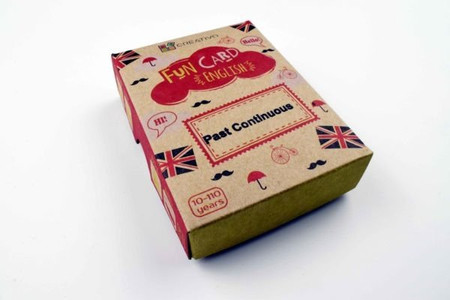 Fun Card English Past Continuous