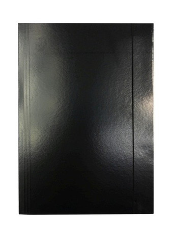 Teczka lakierowana z gumką A4