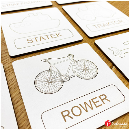 Układanka Tematyczna– Środki Transportu