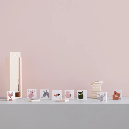 Kid's Concept - Gra Memo ze zwierzątkami