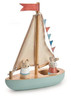 Drewniana żaglówka, Tender Leaf Toys