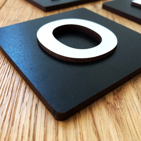 Samogłoski – Układanka Dwukolorowa