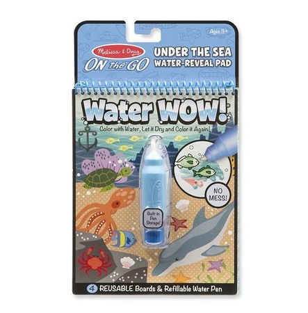 Malowanka kolorowanka wodna - Podwodny Świat -WaterWow