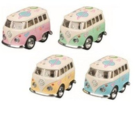 Metalowy model Volkswagen mini van 5cm