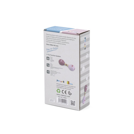 Marakas dwustronny PolarB z Liskiem