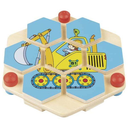 Goki puzzle hexagonalne pojazdy
