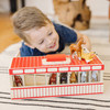 Przenośnia drewniana Stajnia z 8 Figurkami Koni Melissa and Doug 13744-MD