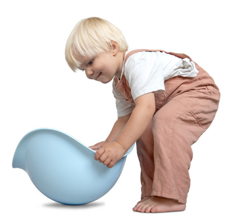 Zabawka kreatywna muszelka Bilibo Baby jasnoróżowe