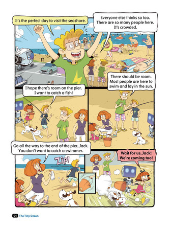 Komiks dla dzieci po angielsku School Adventures Level 3 Część 6