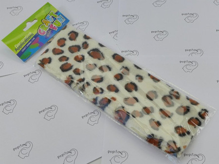 Materiał dekoracyjny w łatki żyrafy Craft With Fun