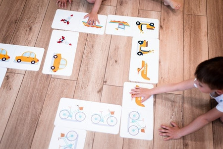 Gra Domino XXL - Transport