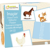 Karty z obrazkami Zwierzęta domowe Flashcards Pets Farm Animals