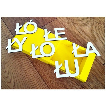 Sylaby Sekundarne 3D (Ła, Łe, Ło, Łu, Łó, Ły)