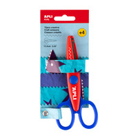 Kreatywne nożyczki szkolne Apli Kids 13 cm ZigZag