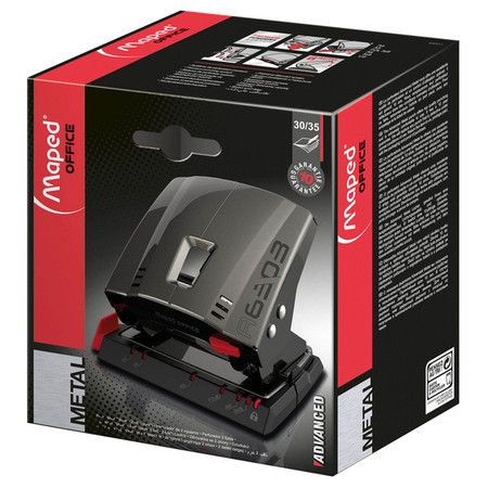 Dziurkacz Advanced Metal 35 K Grafitowy Metaliczny