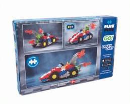 Plus-Plus GO! , Mini Mix 240 szt. Wyścigówka
