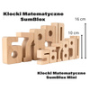 SBMSU038E Drewniane Klocki Matematyczne SumBlox Mini
