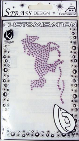 Naprasowanka mała Ćwiekowa Jednorożec