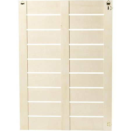 Dekoracja ścienna z desek 45x63 cm