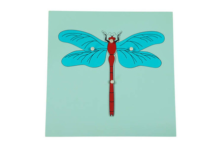 Moyo Montessori | Puzzle ze zwierzętami - Ważka BIO0161_B022