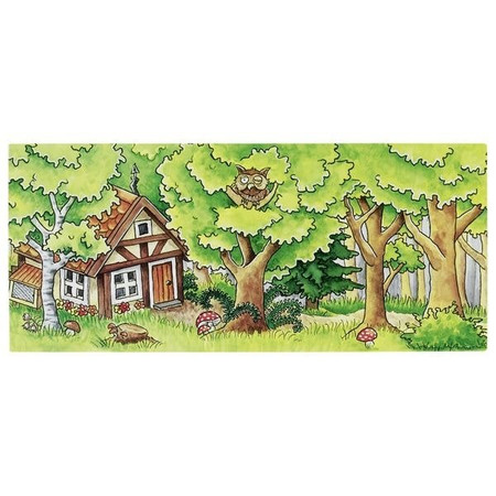 Teatrzyk stolikowy dla pacynek na palce