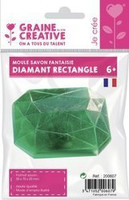 Foremka mini do mydła Klejnot Prostokąt