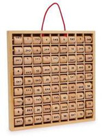 Drewniana tabliczka mnożenia Small foot