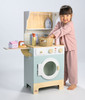 Drewniana pralnia z akcesoriami, Tender Leaf Toys