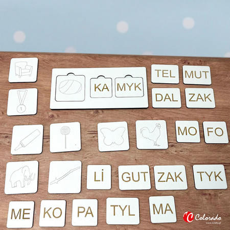 Układanka Sylabowa Cz.6