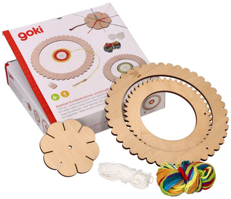 Krosno tkackie okrągłe Goki 16cm