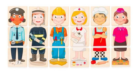 Zawody i Ludzie z całego świata - układam i poznaje