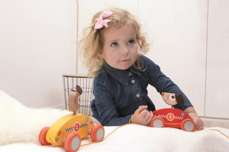 Króliczek do ciągnięcia Louis Scratch