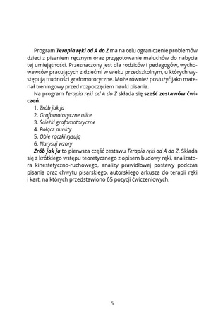 Terapia ręki od A do Z 1 Zrób jak ja