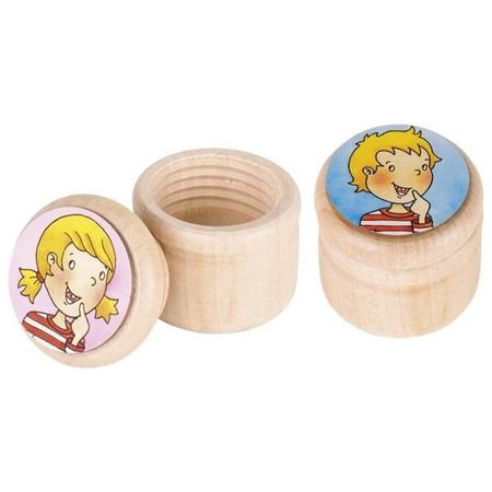 Pudełko na pierwszy ząbek, dziewczynka i chłopiec