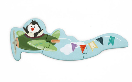 Scratch, 2 w 1 Puzzle podłogowe i pierwsze puzzle - Miasto 80 el.