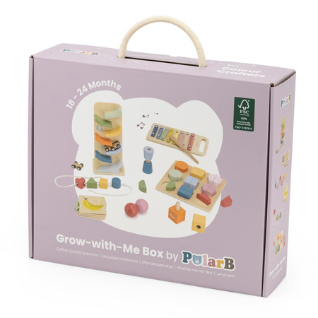 VIGA Zestaw Zabawek Edukacyjnych "Colour Crafters" Pudełko Box od 18 miesiąca do 24 miesiąca