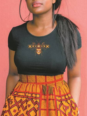 Zestaw do wyszywania na ubraniach Miłośniczka Przyrody