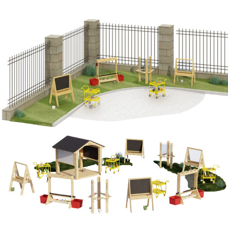 CLASSIC WORLD EDU Drewniana Sztaluga Edukacyjna