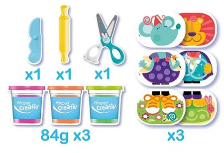 Maped Creativ Zestaw Z Masą Plastyczną Walizka