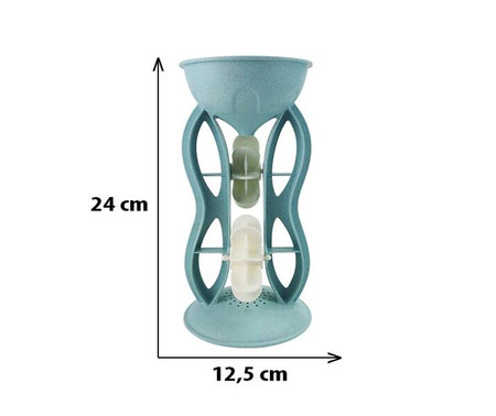 WOOPIE GREEN Zestaw do Piasku z Kołowrotkiem i Konewką 10 el. BIODEGRADOWALNY ORGANICZNY MATERIAŁ