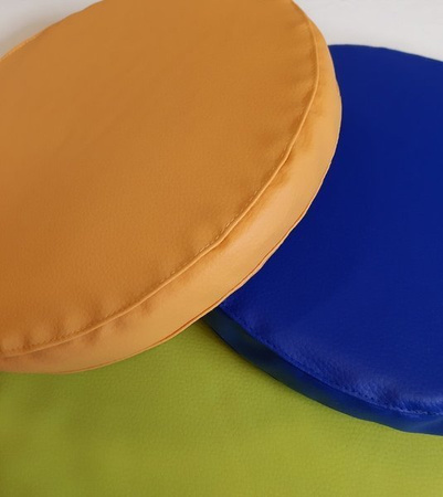 Poduszki EKOSKÓRA  wysokość 6 cm zestaw Liczby 11-20 